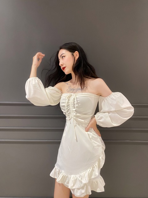 Đầm bèo bẹt vai Stella | BigBuy360 - bigbuy360.vn