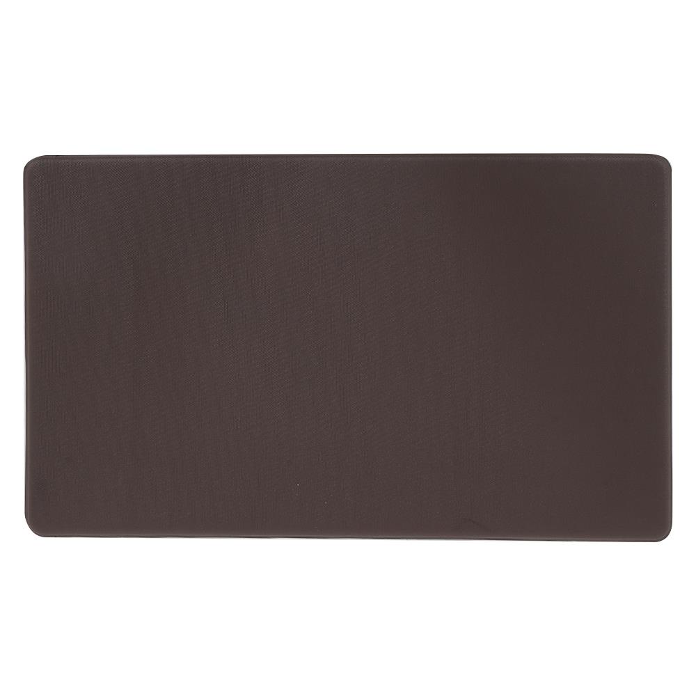 Homebase MOYA Thảm lót sàn MA5228B bằng nhựa PVC 75X46X1CM. họa tiết đá cẩm thạch đen