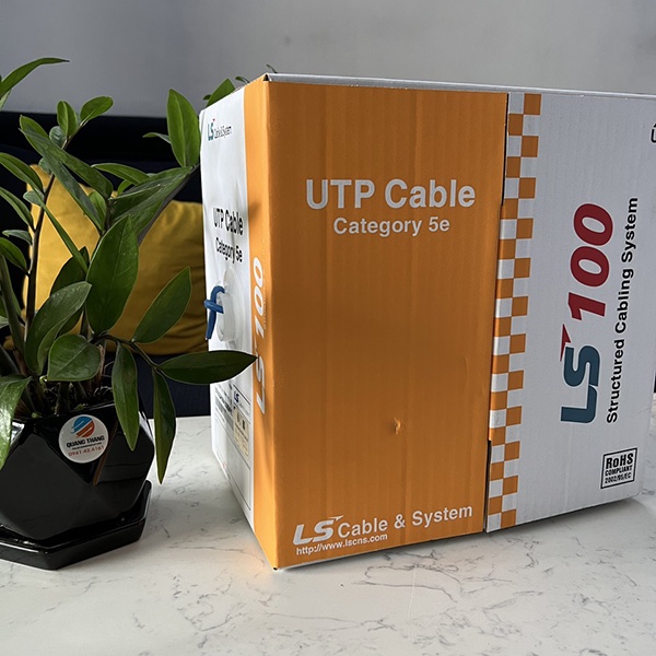 Thùng Cáp Mạng CAT5E UTP LS - Dài 100m
