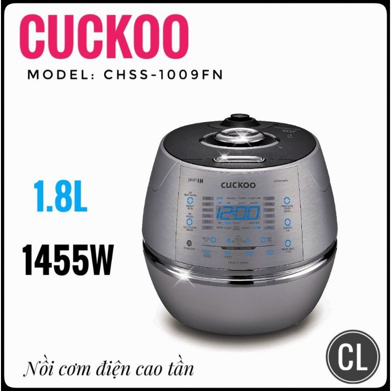 Nồi cơm điện cao tần áp suất cuckoo CRP CHSS1009FN | BigBuy360 - bigbuy360.vn