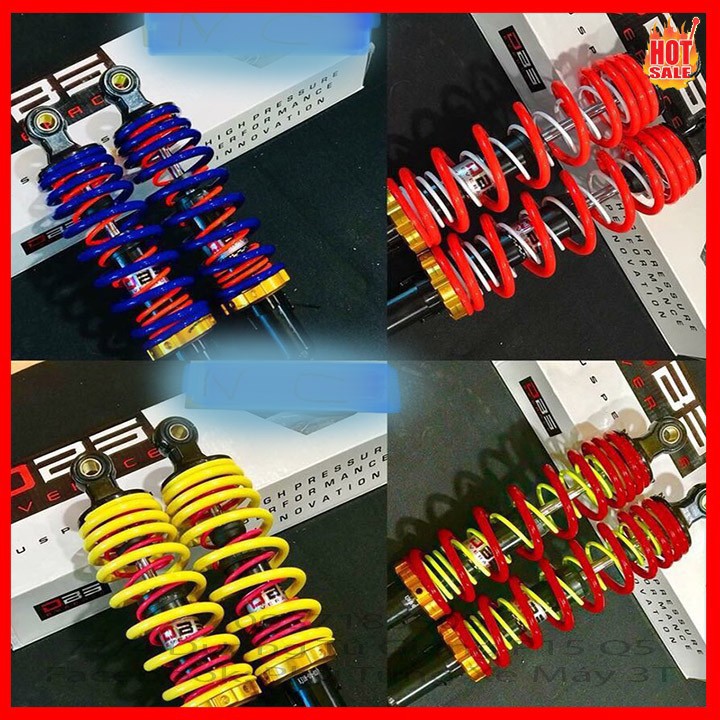 Phuộc 2 lò xo cho xe số yamaha và Honda