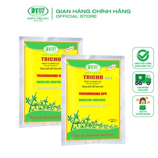 Combo 2 gói Phân vi sinh vật Điền Trang-GOLD, phòng ngừa nấm bệnh, dạng bột hòa tan 600g