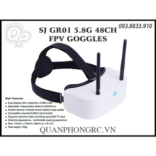 Ảnh chụp Kính SJ RG01 5.8G 48CH Dual Displays Diversity FPV Video Goggles tại TP. Hồ Chí Minh