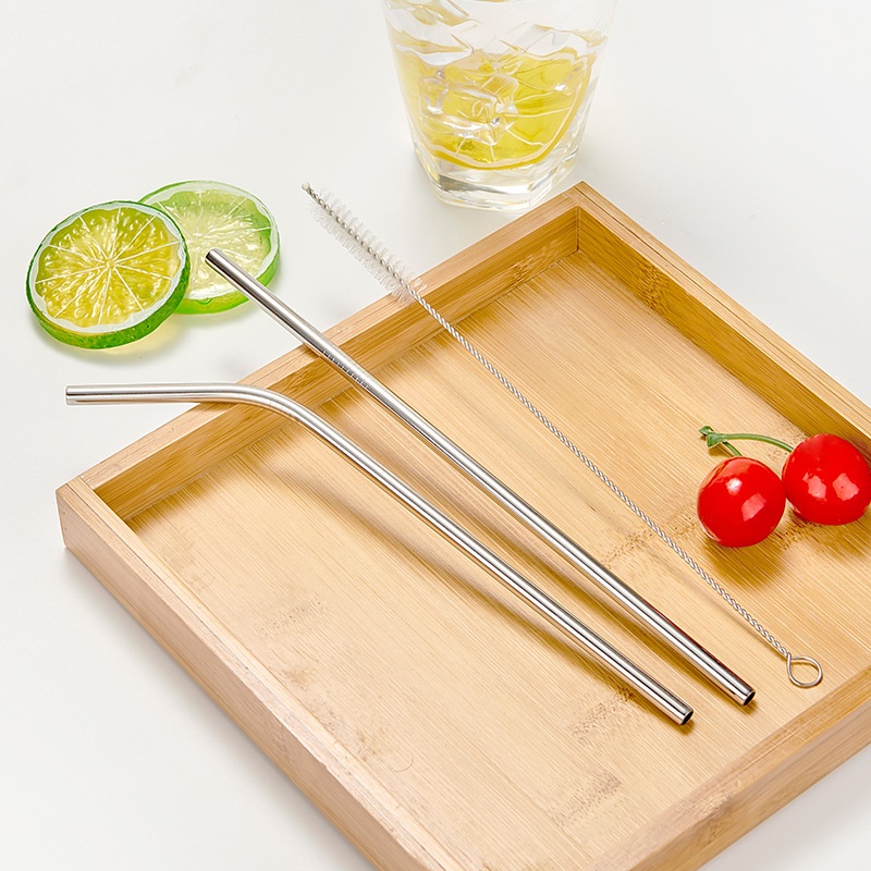 Ống hút inox không gỉ dài 21,5cm nhiều màu K-House Smart