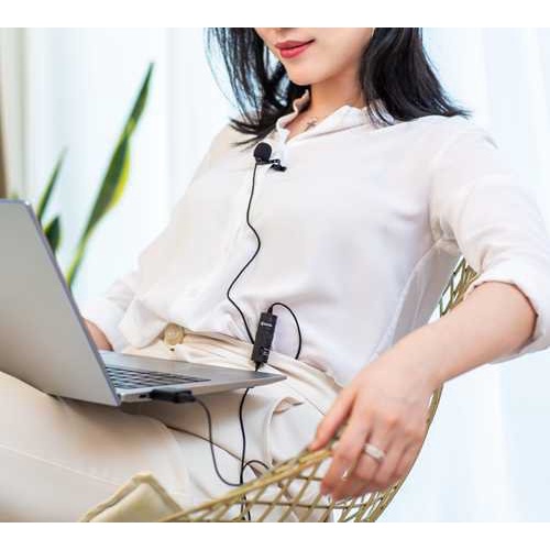 BOYA BY-M1 PRO - Hàng Chính Hãng - Mic thu âm cổng 3.5mm dành cho Điện thoại/Máy ảnh