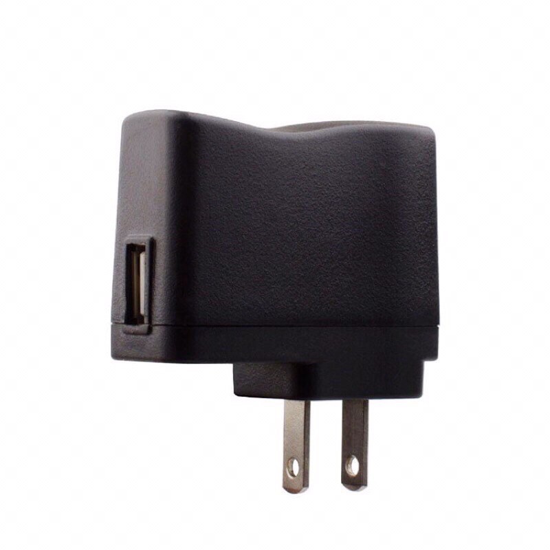 Củ sạc đen USB 5V 1A cho các dòng thiết bị điện tử