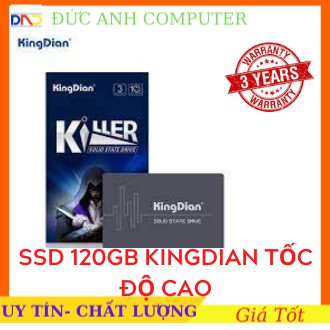 [Mã ELMS05 giảm 5% đơn 300k]Ổ Cứng SSD 120gb KINGDIAN Tốc Độ Cao sata3 6.0gb/s. Bảo Hành 36 Tháng- 1 Đổi 1