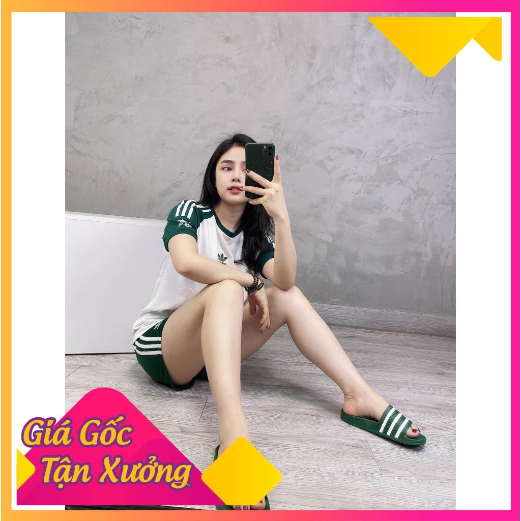 [SIÊU KHỦNG] ⚡️ HÀNG XẤU - GIÁ CAO⚡️  Dép nữ ADIDAS màu hồng cam FULL TEM TAG 2021