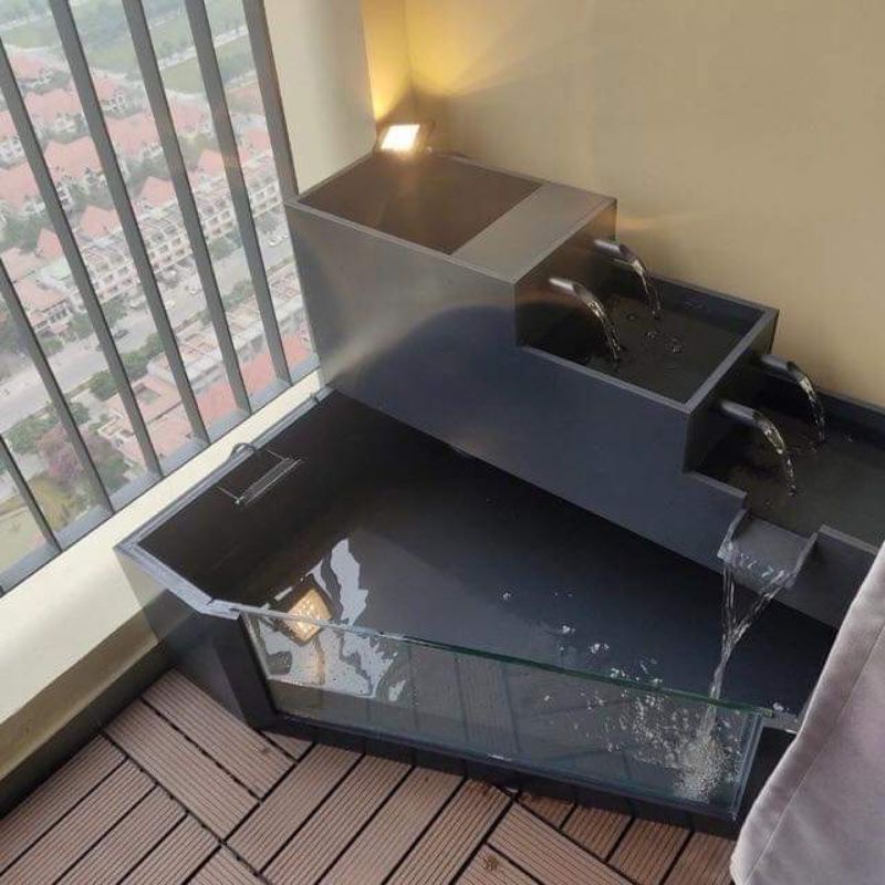 Chậu tiểu cảnh - trồng thủy sinh - bể nuôi cá cảnh composite