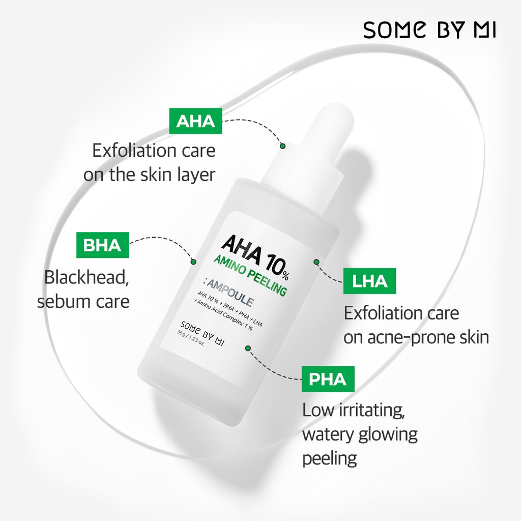 Some By Mi Tinh chất AHA 10% Amino Peeling Ampoule 35g