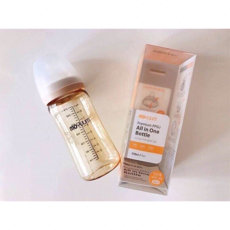 Bình sữa Moyuum 170ml/270ml nội địa Hàn cho bé