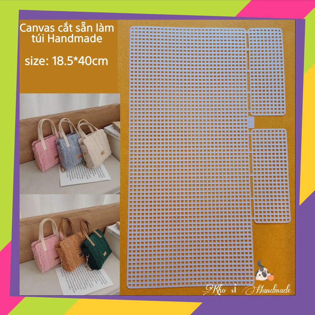 Canvas cắt sẵn 18.5*40cm