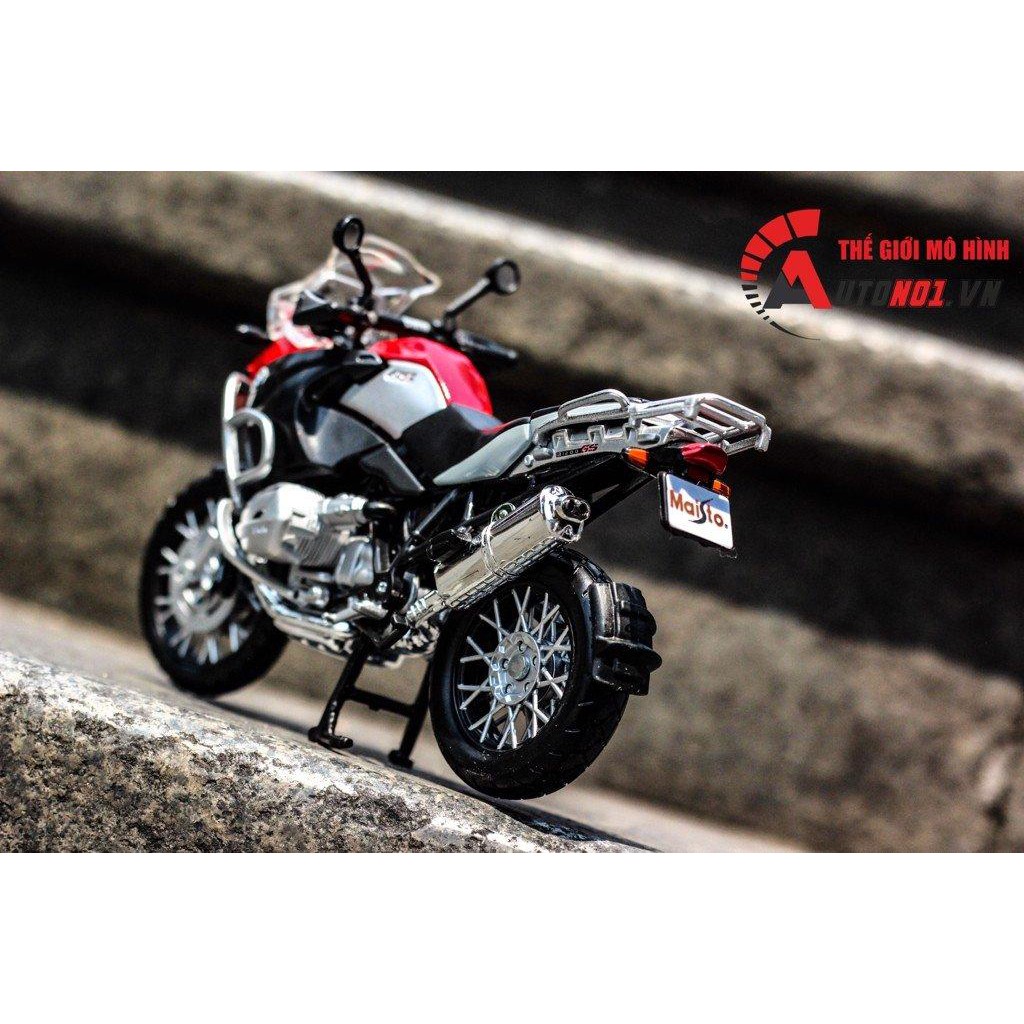 MÔ HÌNH BMW R1200GS RED BLACK 1:12 MAISTO 4530