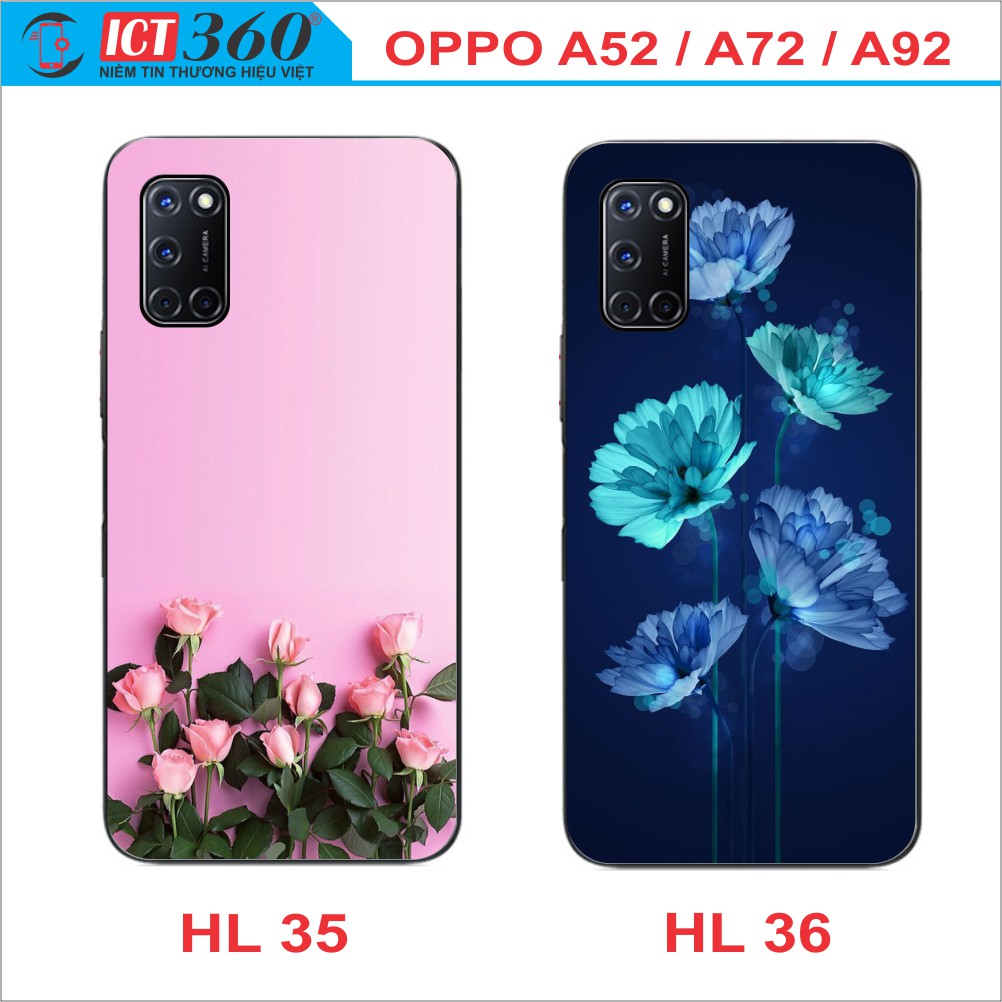 Ốp Lưng Kính Nano OPPO A52 A72 A92  - in theo Yêu Cầu