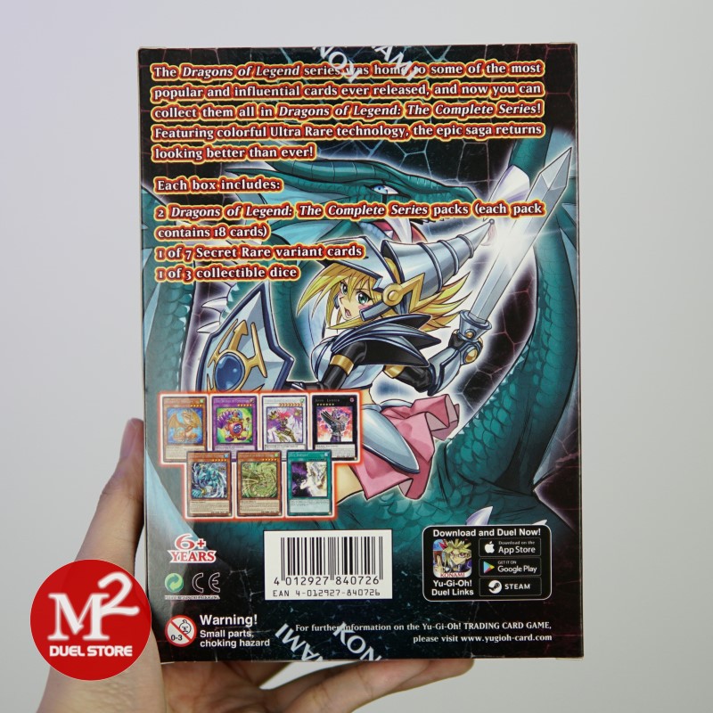 Hộp thẻ bài Yugioh Dragons of Legend: The Complete Series - Special Edition - Nhập khẩu từ Anh UK