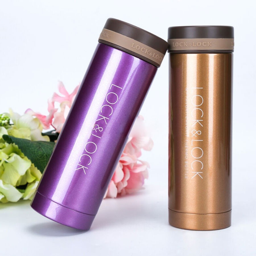 Bình Giữ Nhiệt Nóng Và Lạnh Lock&Lock Mini Mug Tumbler (300ml) - Ruột Bằng Thép Không Gỉ Inox304 - Happi House