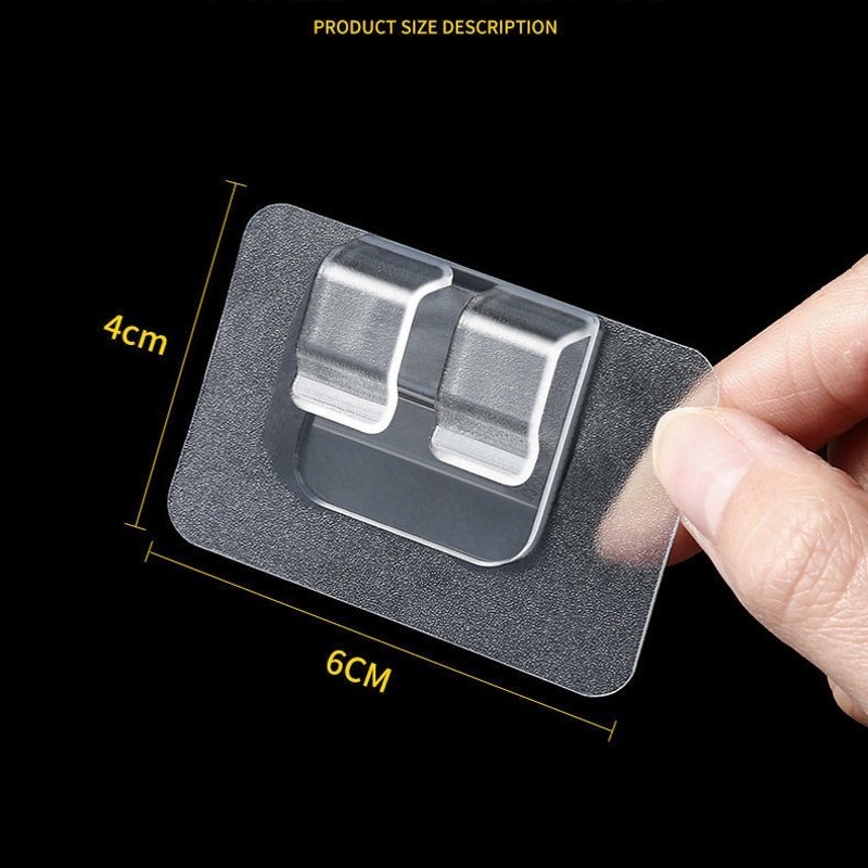 Miếng Dán Cố Định Thảm Xe Hơi Vô Hình 4 * 6Cm