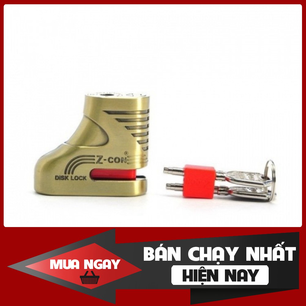 [FREESHIP] Ổ KHÓA ĐĨA CHỐNG TRỘM  ZCON - Hàng chất lượng, cam kết giá tốt nhất miền nam