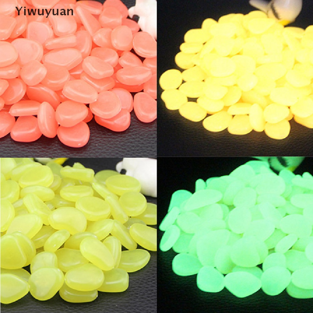 &lt; Yiwuyuan &gt; Đá Cuội Phát Sáng Trang Trí Bể Cá / Sân Vườn Ngoài Trời