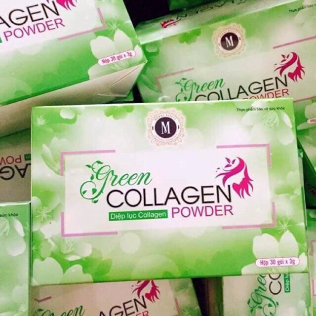 Diệp lục collagen Green