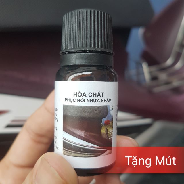 Chai phục hồi nhựa nhám HC 10ml Làm mới nhựa không phai màu