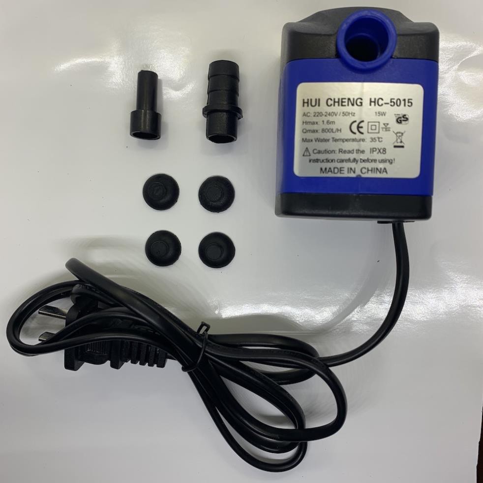 Bơm nước 15w dùng quạt điều hoà quạt hơi nước quạt phun sương hoặc bể cá hòn non bộ