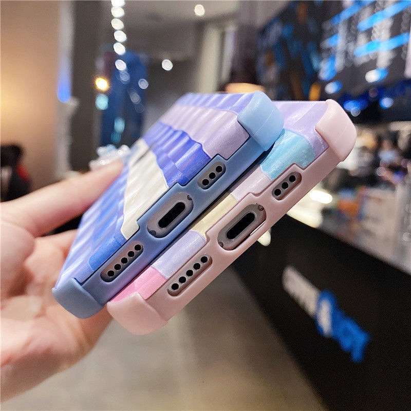 Ốp Điện Thoại Silicon Mềm Hình Gấu Màu Hồng IPhone 12 11 7 8Plus SE X XS XR XSMAX 11 11pro 11promax 12 12promax