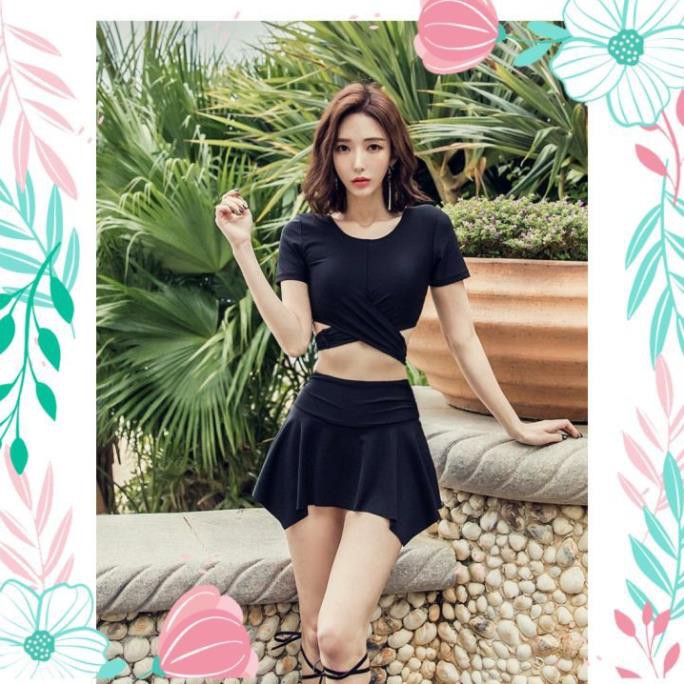 Áo Tắm 2 Mảnh Hàn Quốc Bikini Đi Biển Thời Trang Cao Cấp Cho Bạn Nữ  ྇