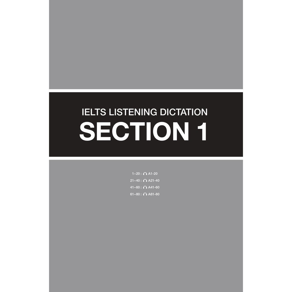 Sách Alphabooks-Perfect IELTS listening dictation vol.1