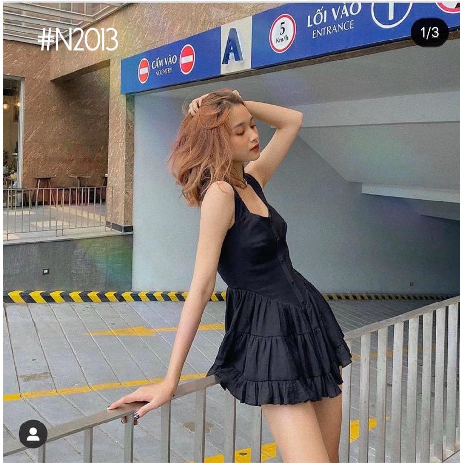 Đầm đen sexy cho ngày hè, dành cho cô nàng năng động cá tính