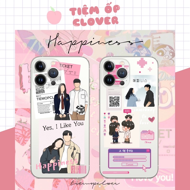 [Full dòng] Ốp điện thoại phim Happiness ( Chung Cư Có Độc ) Han Hyo-joo, Park Hyung-sik