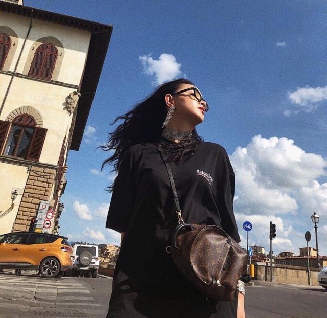 Balo nam nữ LV họa tiết chữ, hoa chuẩn hàng cao cấp