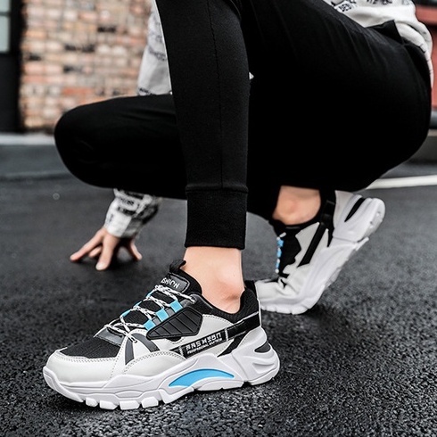 Giày Sneaker Nam , Giày Thể Thao Nam Màu Da Cam Thiết Kế Độc Đáo Chất Liệu Mềm Êm - Mã Sản Phẩm: Q90