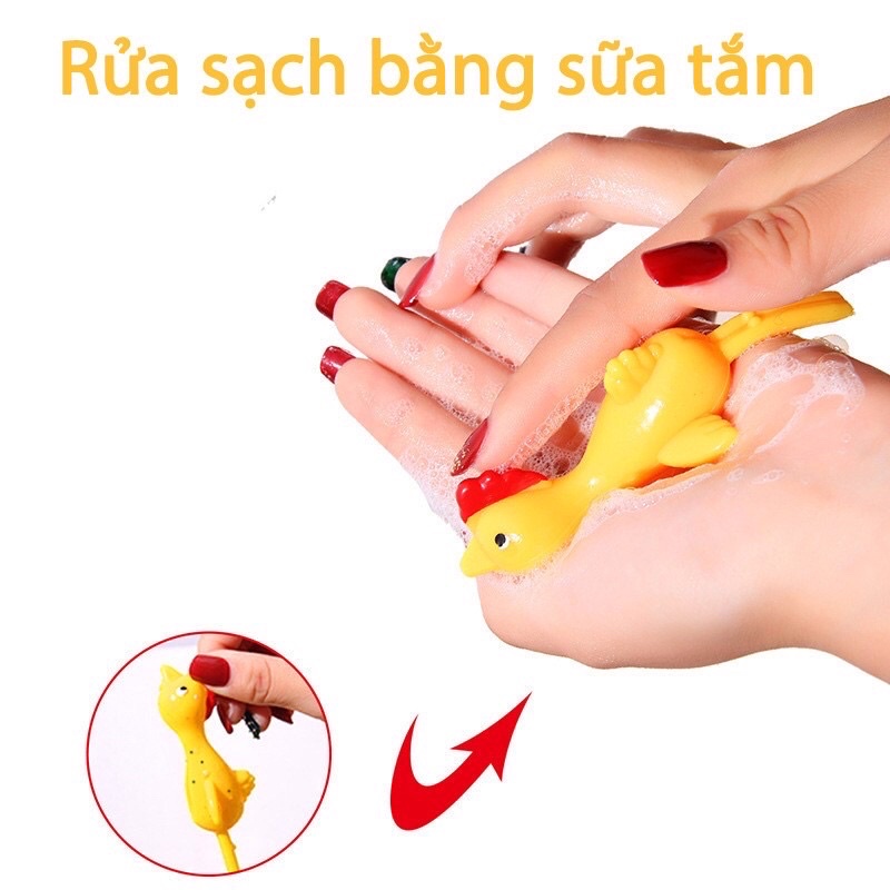 Đồ chơi bóp giảm stress BẮN GÀ TRÚNG ĐÍCH - Đồ chơi sáng tạo giải trí vui nhộn