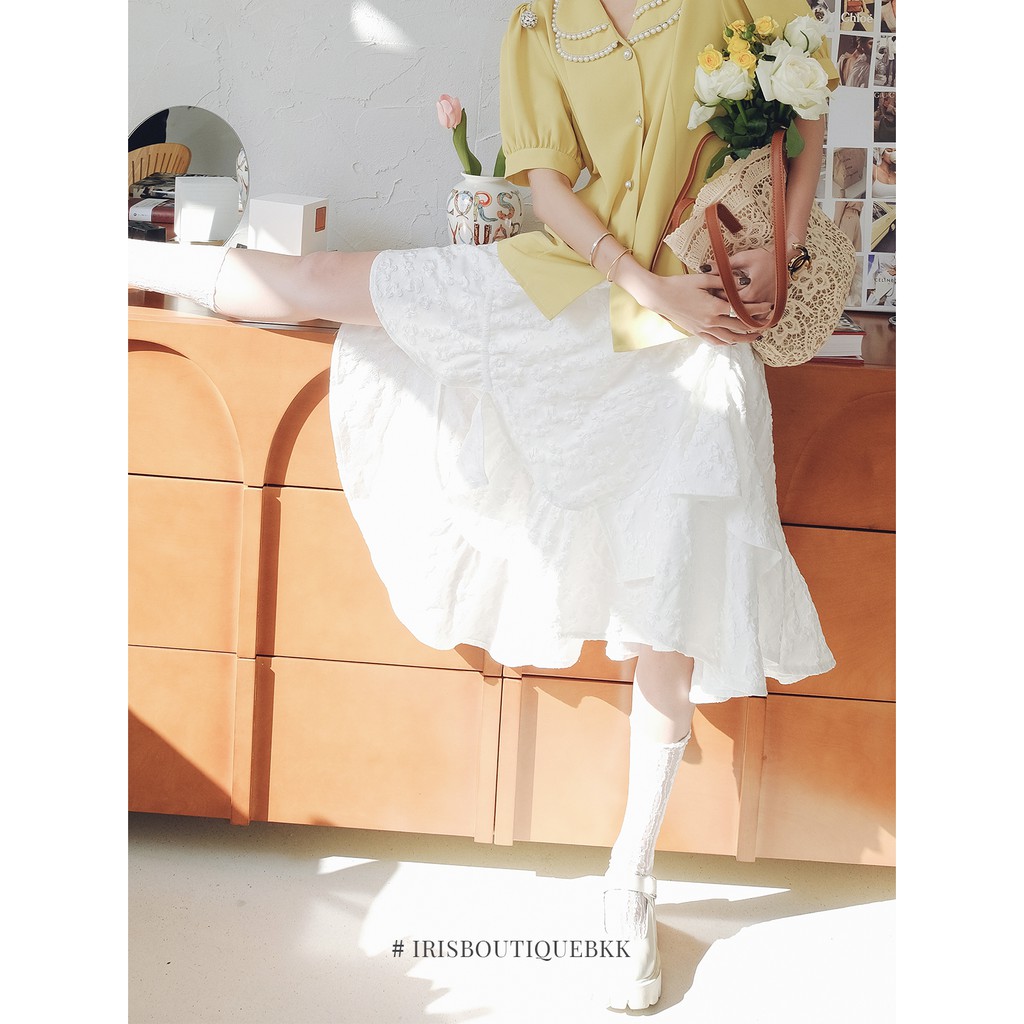 Iris Boutique 22/SS IK012 Angela- Váy dài cơ bản