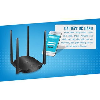 TOTOLINK A800R phát wifi 2 băng tầng 2.4 VÀ 5.0 GHZ - BẢO HÀNH CHÍNH HÃNG
