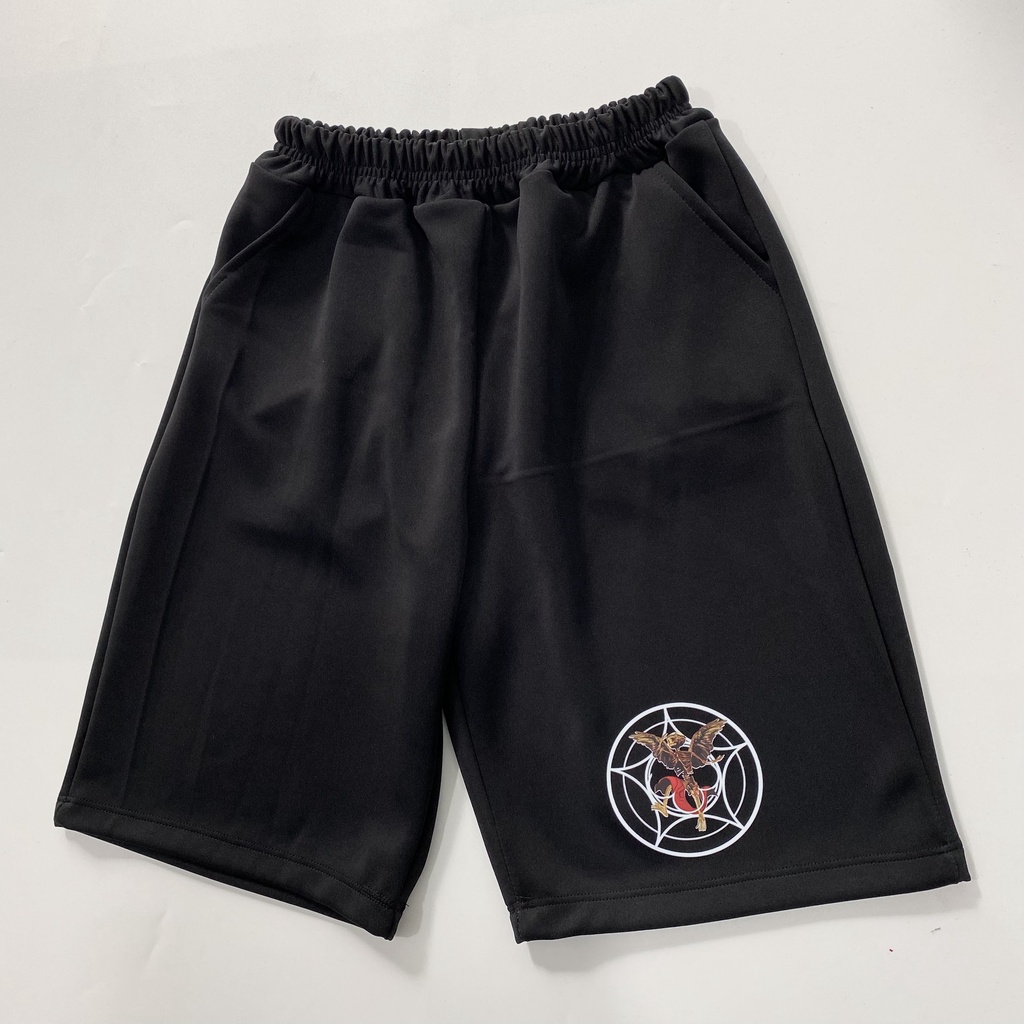 QUẦN SHORT BOBUI XƯƠNG Nam Nữ, chất thun Poly 2 da, đùi thể thao, cộc ngắn form rộng unisex