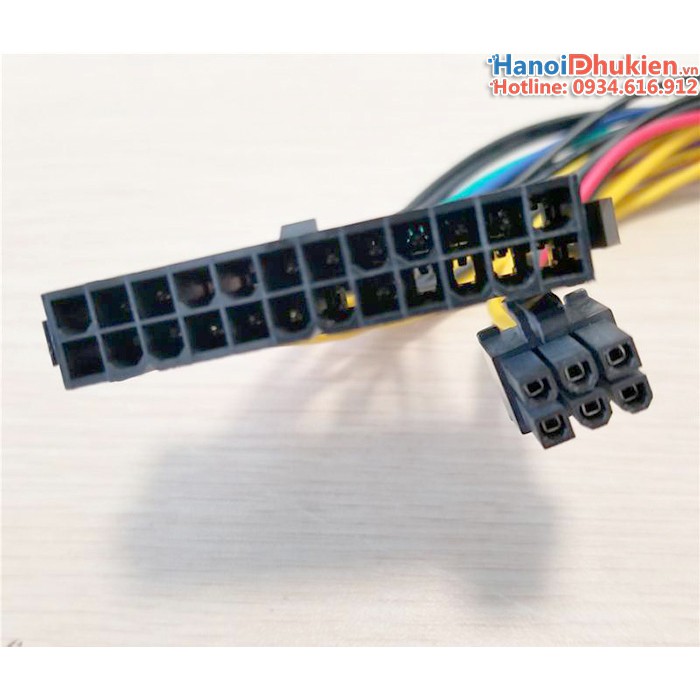 Dây nguồn 24pin to 18pin, ATA 4pin to 6pin cho HP Z600 Mainboard