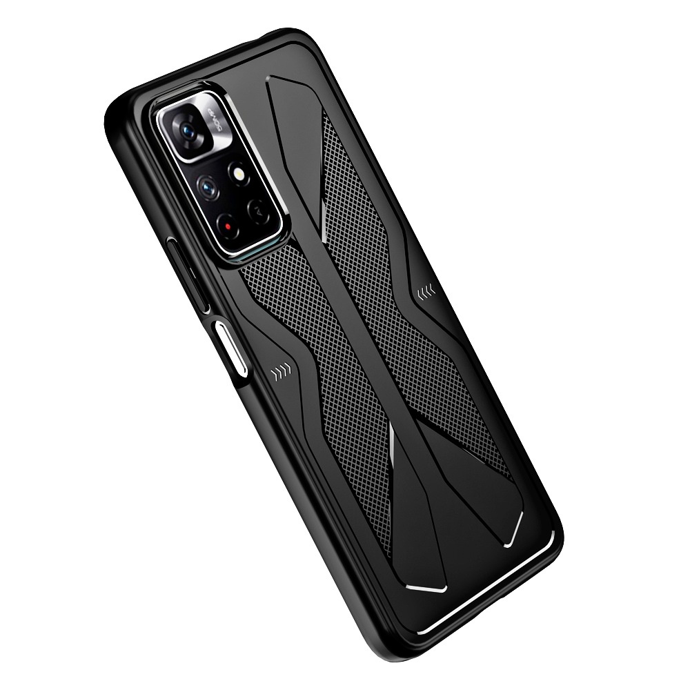 Ốp lưng Xiaomi Redmi Note 11 Plus 5G / Redmi 9 chống sốc vân Carbon Gaming cao cấp