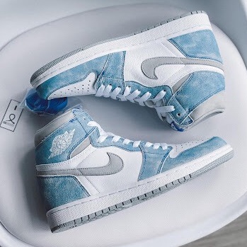 Giày thể thao jordan panda, xanh loang tie dye, giày jordan xám khói cao cổ full size nam nữ 36-43
