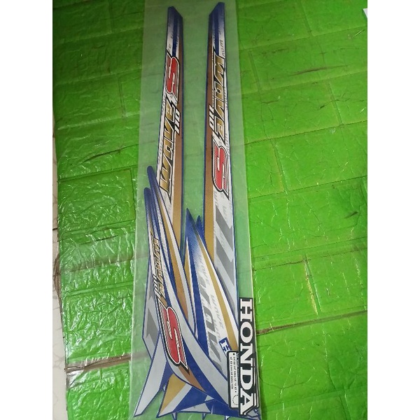 Bộ tem wave S 2012 màu xanh 110 new