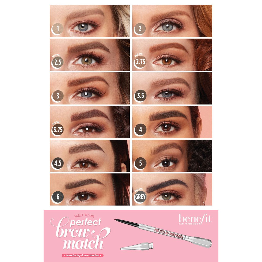 Chì Mày Benefit Cosmetics Precisely, My Brow Pencil Ultra-Fine Brow