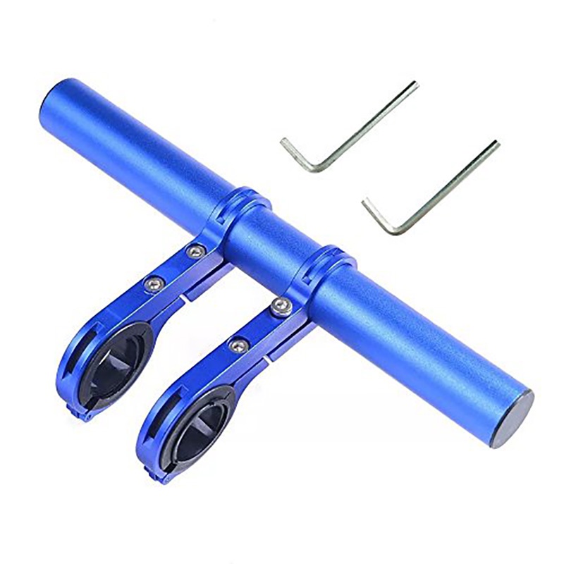 Giá Mở Rộng Gắn Đèn Pin Đôi Đa Chức Năng Bằng Hợp Kim Nhôm Cho Xe Đạp