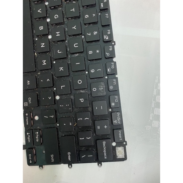 xác bàn phím dell xps 13 9343 9350 9360 chưa test 0dkdxh có đèn không bảo hành