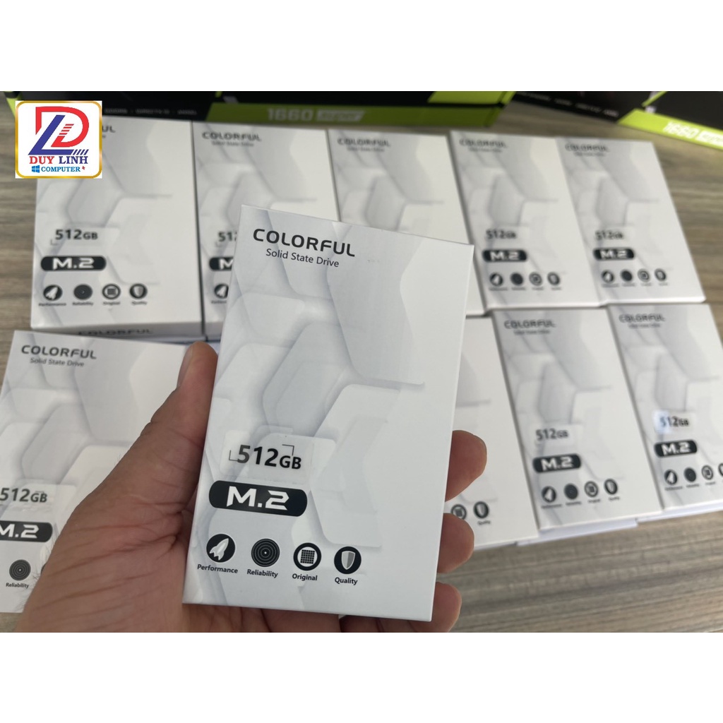 Ổ Cứng New SSD 512GB Colorful Chính Hãng NWH Việt Nam Phân phối - bảo hành 3 năm