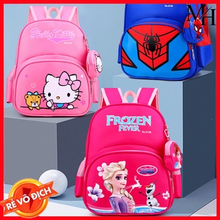 [2-5 TUỔI] Ba lô cho bé kèm túi móc Y HÌNH cực ngộ nghĩnh siêu nhẹ dành cho bé mẫu giáo, balo cho bé trai bé gái mầm non