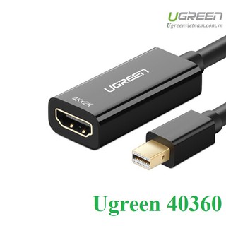 Cáp chuyển đổi Mini Displayport to HDMI hỗ trợ 4Kx2K chính hãng Ugreen 40360 cao cấp