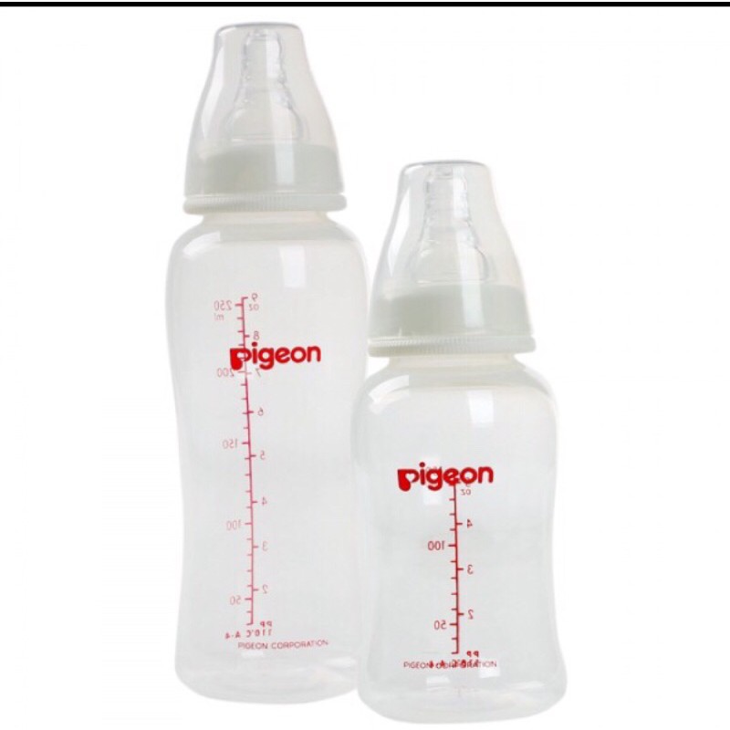 Bình sữa cổ hẹp Pigeon streamline 150ml cho bé