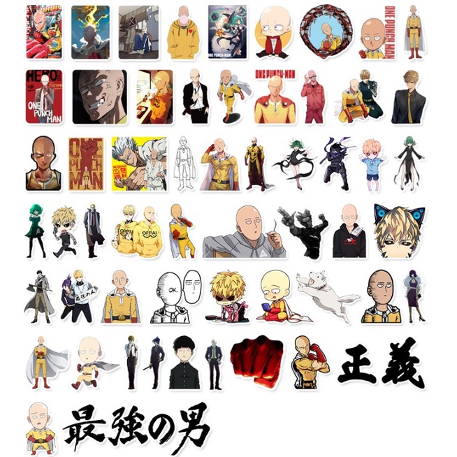 [50 Hình] Hình dán sticker anime One Punch Man - DB.154
