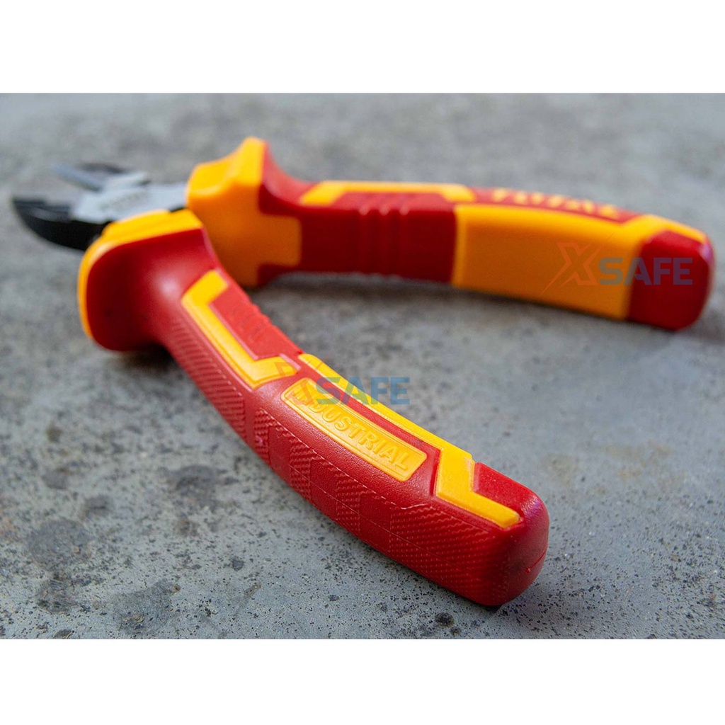 Kìm cắt cách điện TOTAL THTIP2261 Kềm cách điện thép Cr-V chống rỉ siêu cứng cắt cáp dây điện sắt kim loại - chính hãng